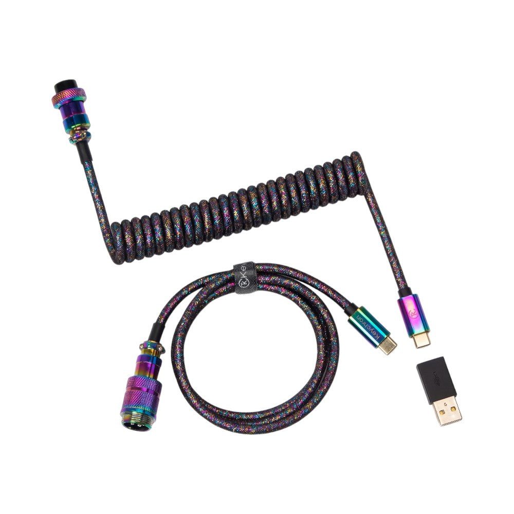 Keychron - Premium Coiled Aviator CableHikari Keys