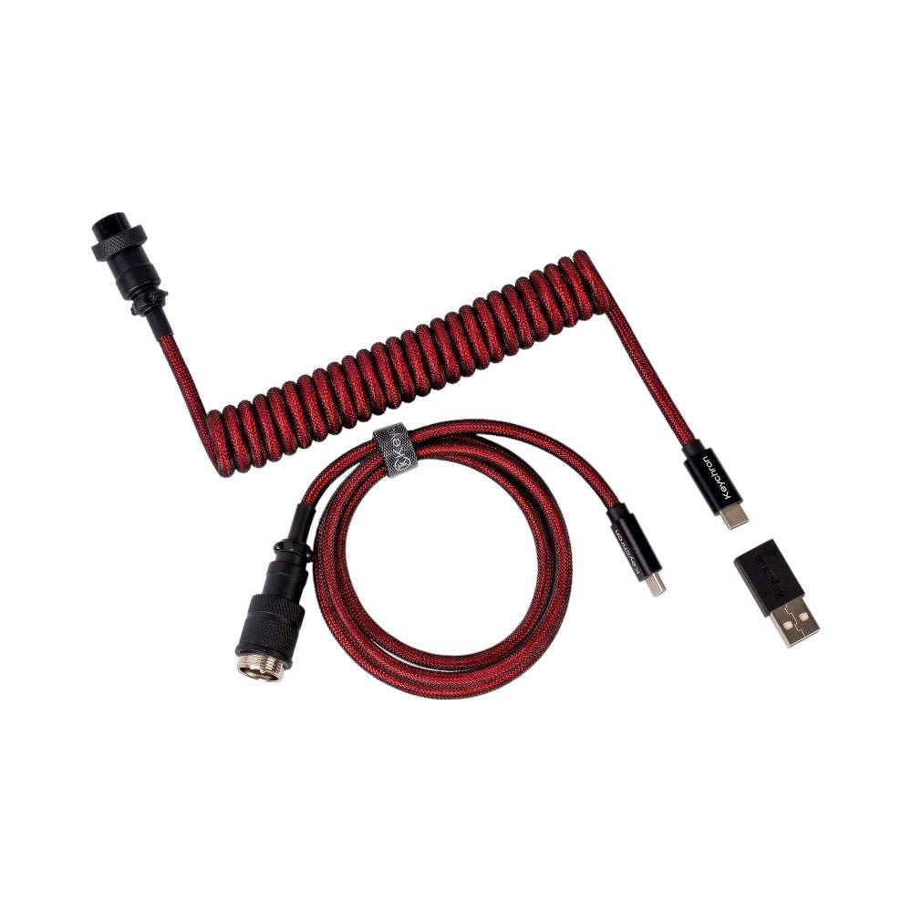 Keychron - Premium Coiled Aviator CableHikari Keys