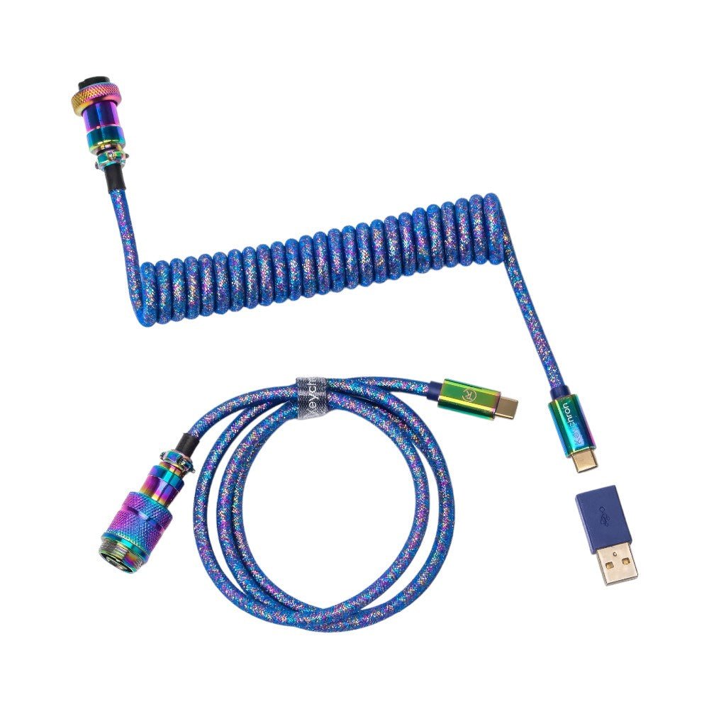 Keychron - Premium Coiled Aviator CableHikari Keys