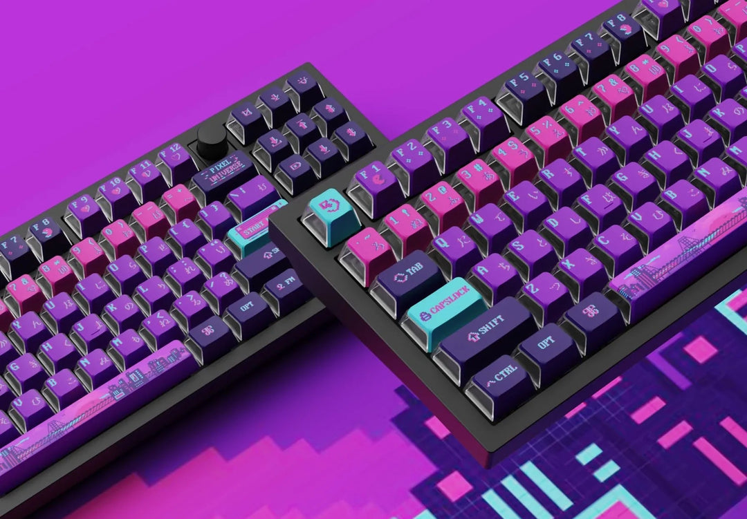 Keychron - Pixel Universe | Dye-Sub PBT KeycapsHikari Keys