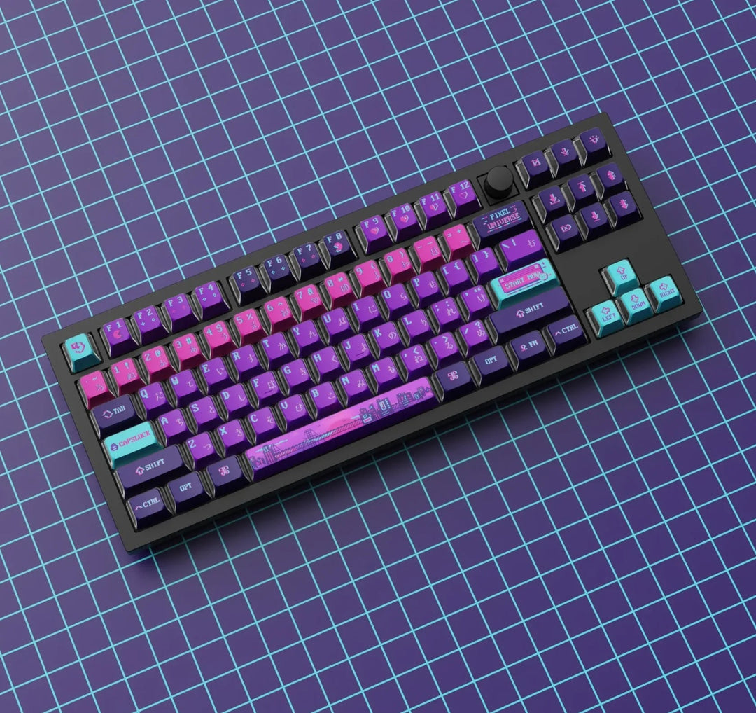 Keychron - Pixel Universe | Dye-Sub PBT KeycapsHikari Keys