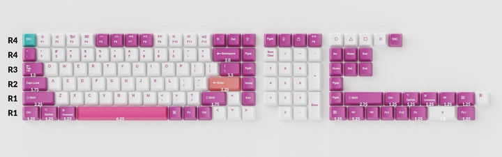 Keychron - Unicorn | Dye-Sub PBT KeycapsHikari Keys